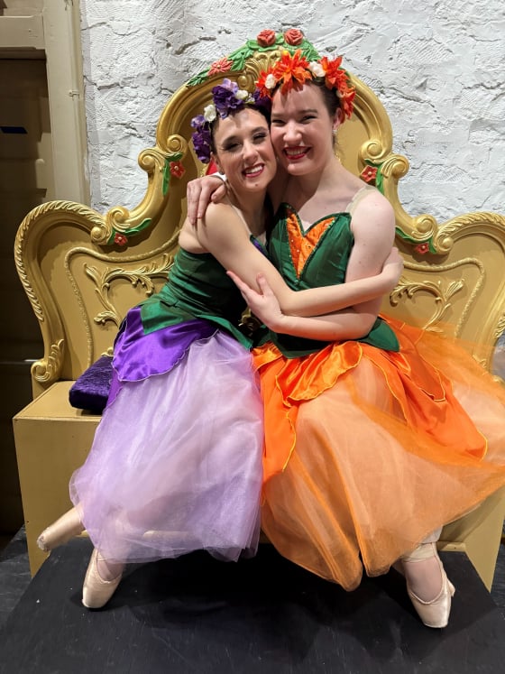 Lauren Carroll and friend